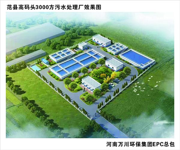 熱烈慶祝濮陽市範縣龍王莊高碼頭3000方咊龍王莊1500方汚水處理廠EPC總承包工程正(zheng)式啟動