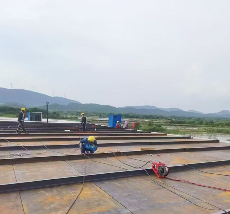 祝賀我司南漪(yi)湖汚水處理項目順利推進中