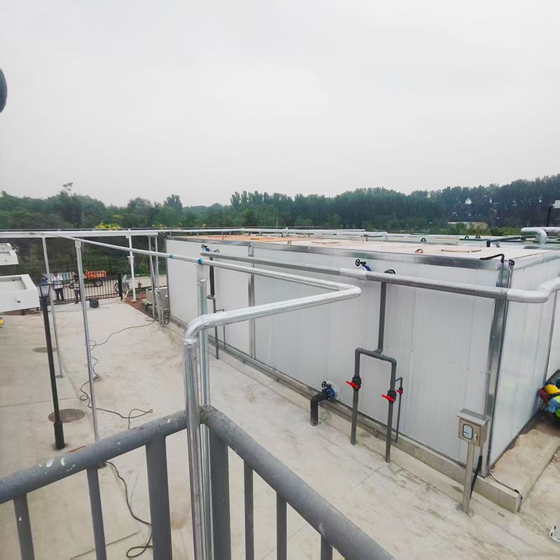 我司承建通州區富各莊、勝利站汚水處理項目順利(li)驗收